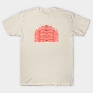 Hawa Mahal, Pink Wind Palace, Jaipur, India T-Shirt